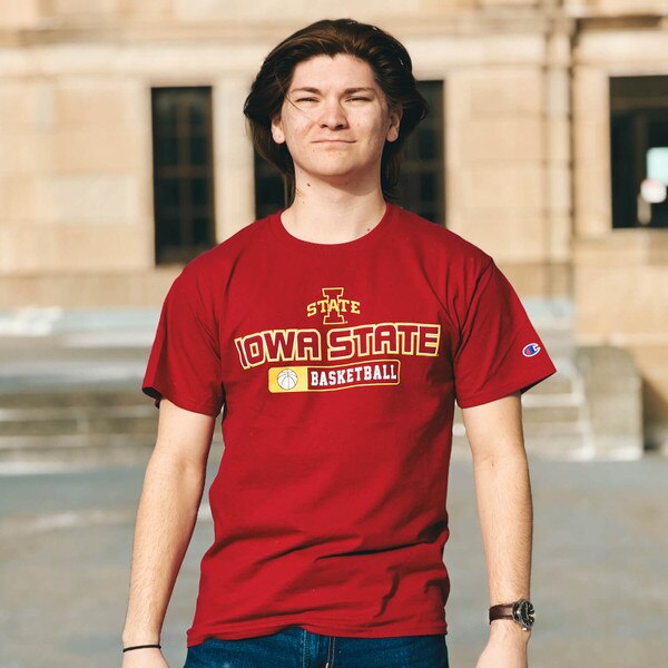 Champion® Iowa State Basketball Cardinal T-Shirt